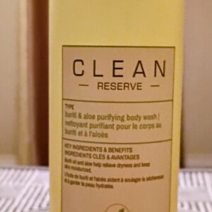Clean Reserve Buriti & Aloe Body Wash 10oz NEW Clean Beauty Hydrating